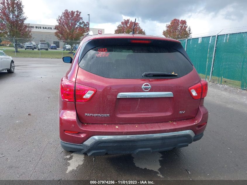 2017 Nissan Pathfinder Sv VIN: 5N1DR2MN0HC663731 Lot: 37974256