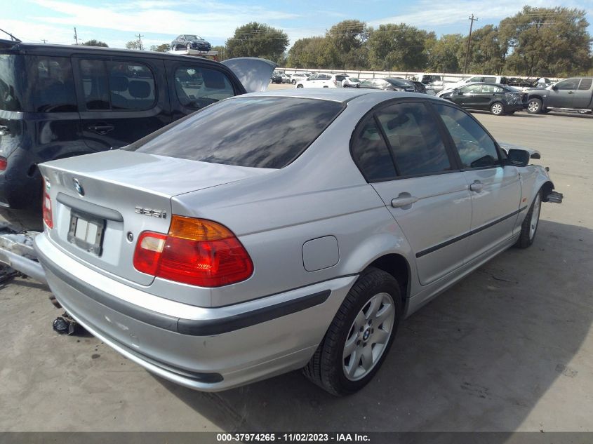 2001 BMW 3 Series 325I VIN: WBAAV33461EE77056 Lot: 37974265