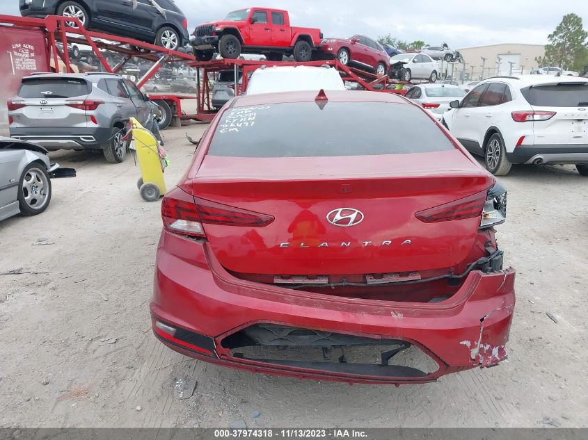 2019 Hyundai Elantra Sel VIN: KMHD84LF7KU771371 Lot: 37974318