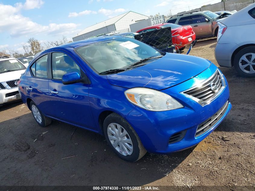 2013 Nissan Versa 1.6 Sv VIN: 3N1CN7AP1DL843798 Lot: 37974330