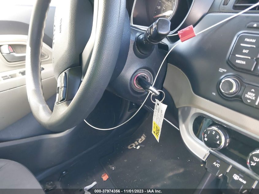 2015 Kia Rio Lx VIN: KNADM5A38F6446234 Lot: 37974356