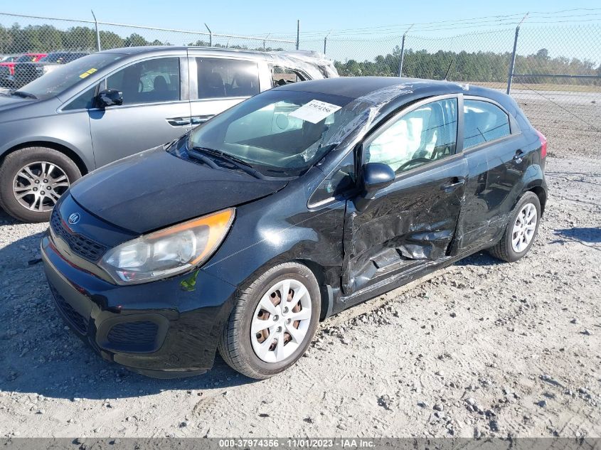 2015 Kia Rio Lx VIN: KNADM5A38F6446234 Lot: 37974356