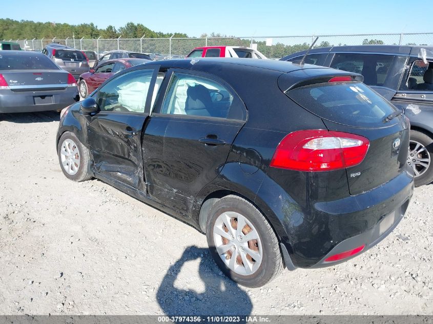 2015 Kia Rio Lx VIN: KNADM5A38F6446234 Lot: 37974356