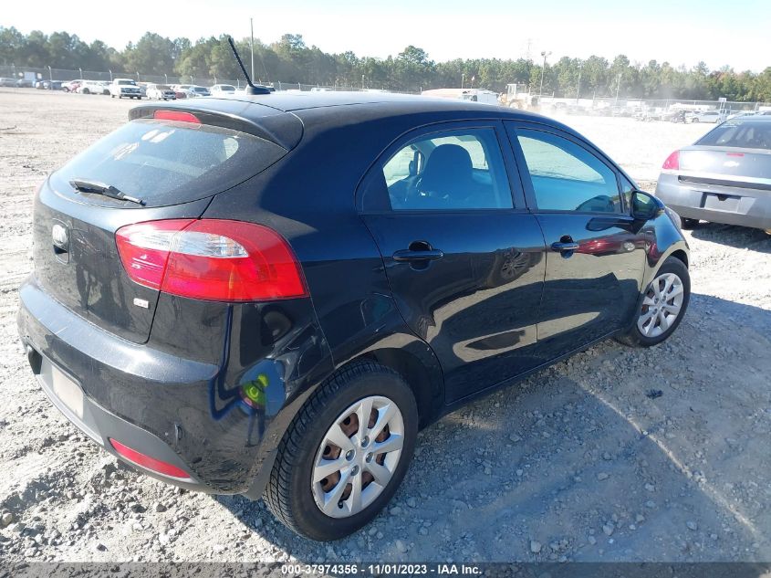 2015 Kia Rio Lx VIN: KNADM5A38F6446234 Lot: 37974356