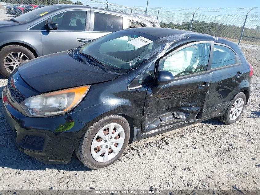 2015 Kia Rio Lx VIN: KNADM5A38F6446234 Lot: 37974356