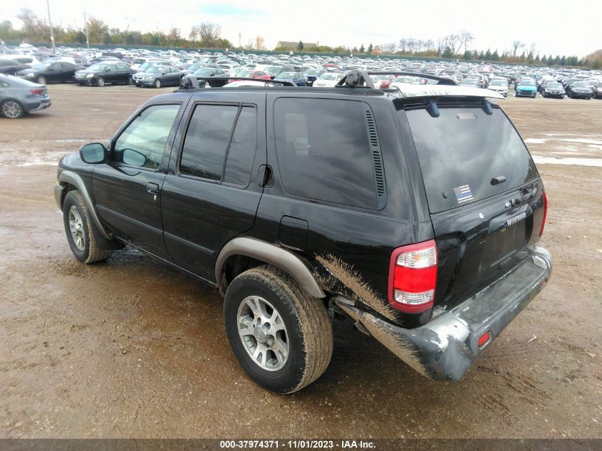 2000 Nissan Pathfinder Le/Se/Xe VIN: JN8AR07Y3YW431497 Lot: 37974371