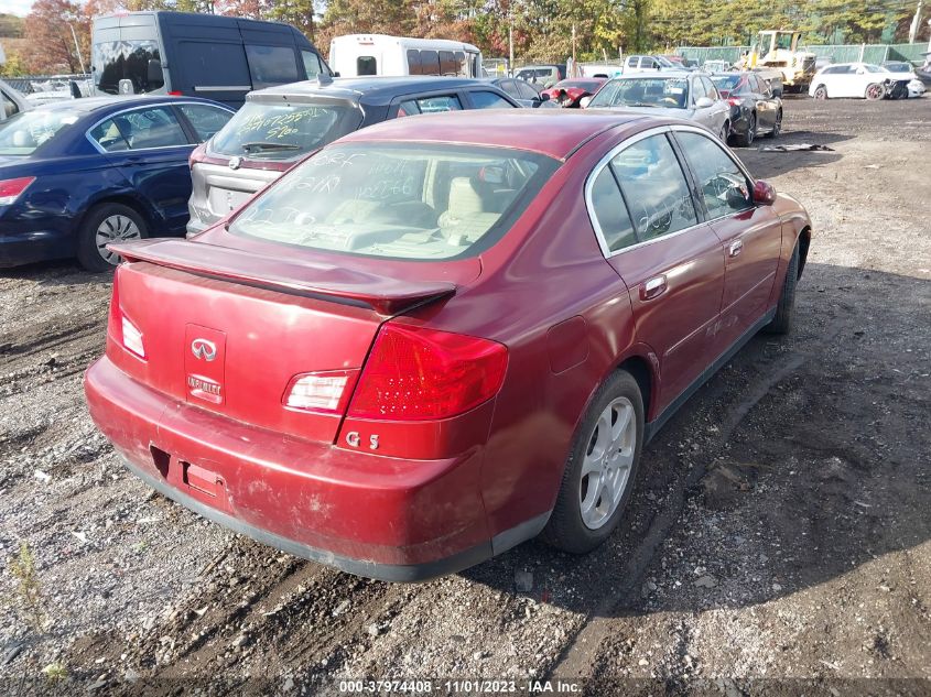 2003 Infiniti G35 Leather VIN: JNKCV51E63M006953 Lot: 37974408