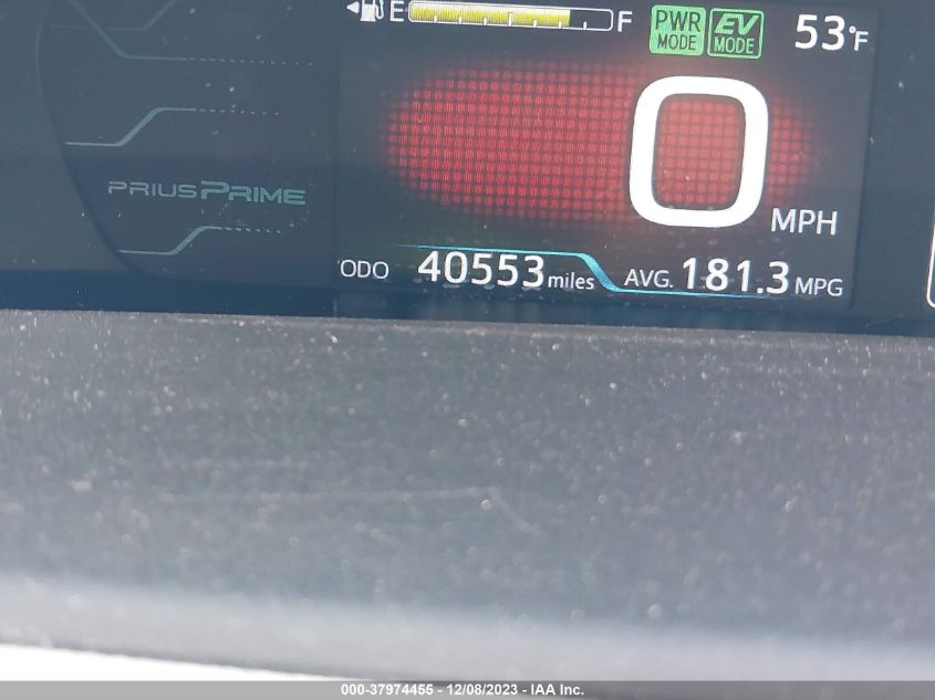 2018 Toyota Prius Prime Premium VIN: JTDKARFPXJ3069745 Lot: 37974455