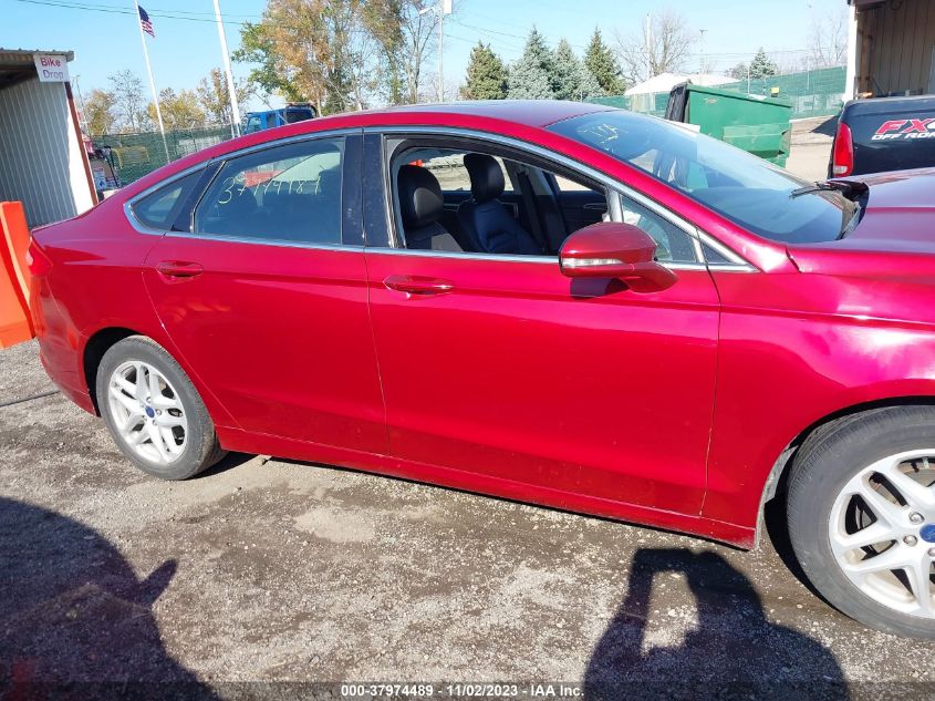 2014 Ford Fusion Se VIN: 3FA6P0HD4ER327771 Lot: 37974489