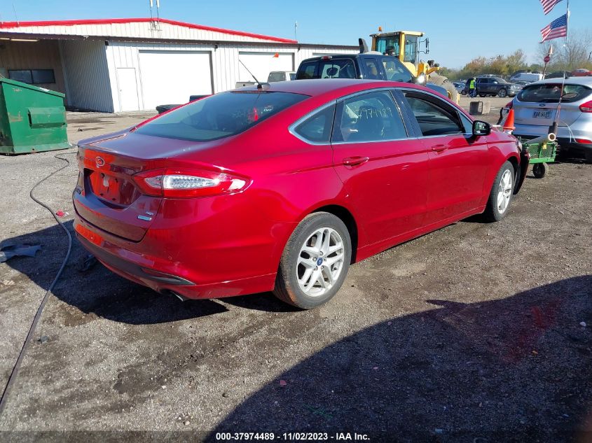 2014 Ford Fusion Se VIN: 3FA6P0HD4ER327771 Lot: 37974489