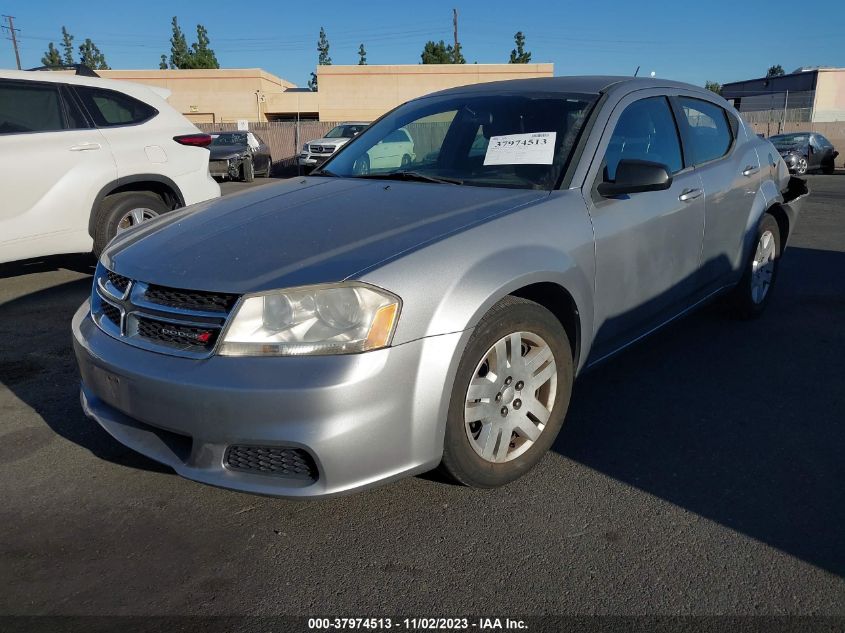 2013 Dodge Avenger Se VIN: 1C3CDZAB8DN720732 Lot: 37974513