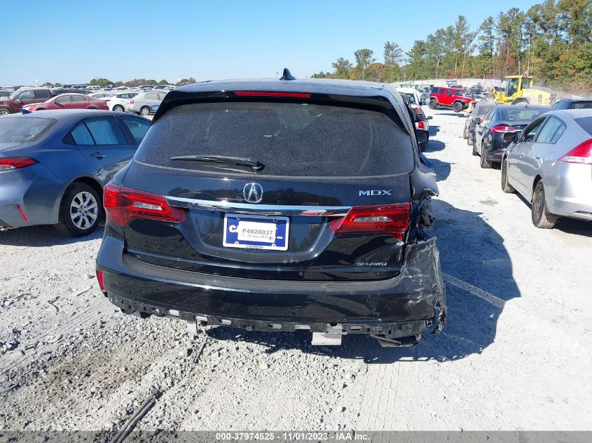 2020 Acura Mdx Standard VIN: 5J8YD4H32LL036385 Lot: 37974525