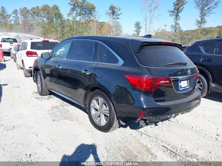 2020 Acura Mdx Standard VIN: 5J8YD4H32LL036385 Lot: 37974525