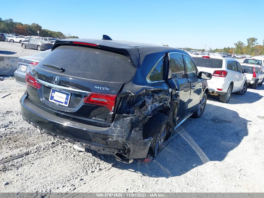 2020 Acura Mdx Standard VIN: 5J8YD4H32LL036385 Lot: 37974525