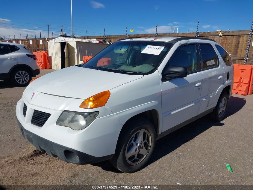 2004 Pontiac Aztek VIN: 3G7DB03E54S548544 Lot: 37974529