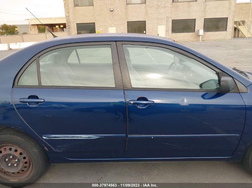 2005 Toyota Corolla Le VIN: JTDBR32E750053875 Lot: 37974563