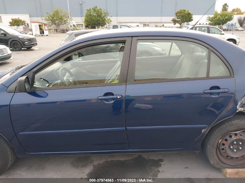 2005 Toyota Corolla Le VIN: JTDBR32E750053875 Lot: 37974563