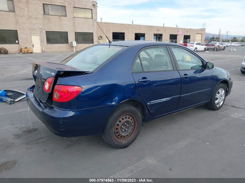 2005 Toyota Corolla Le VIN: JTDBR32E750053875 Lot: 37974563