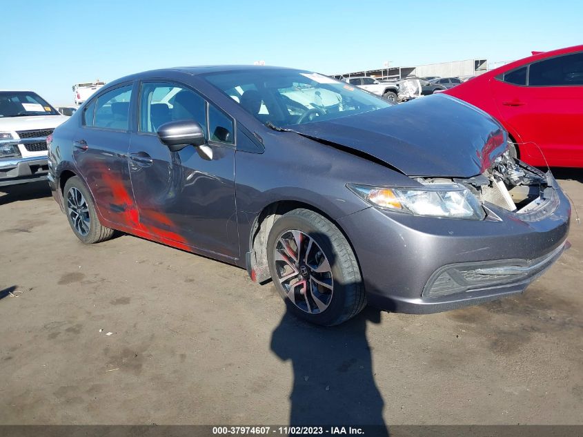 2014 Honda Civic Ex VIN: 19XFB2F8XEE038752 Lot: 37974607