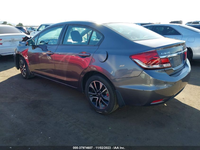 2014 Honda Civic Ex VIN: 19XFB2F8XEE038752 Lot: 37974607