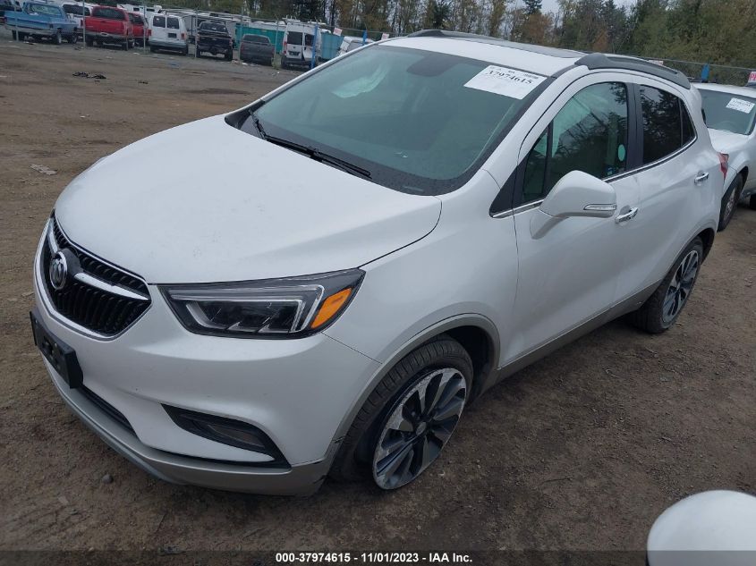 2019 Buick Encore Awd Essence VIN: KL4CJGSM9KB714116 Lot: 37974615