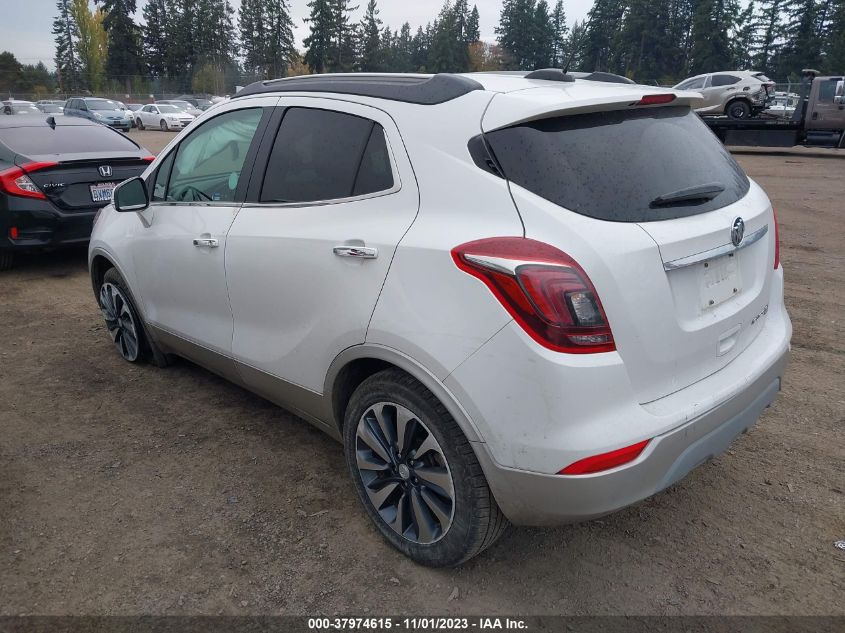 2019 Buick Encore Awd Essence VIN: KL4CJGSM9KB714116 Lot: 37974615