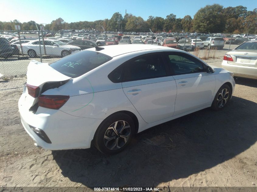 2021 Kia Forte Lxs VIN: 3KPF24AD7ME383171 Lot: 37974616