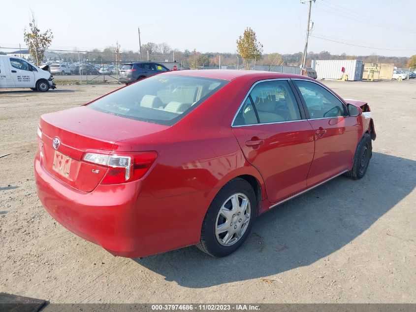 2013 Toyota Camry L/Le/Se/Xle VIN: 4T4BF1FK1DR324547 Lot: 37974686