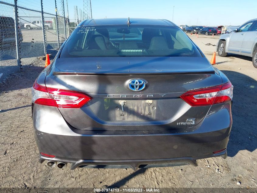 2020 Toyota Camry Hybrid Se VIN: 4T1J31AK4LU522690 Lot: 37974713