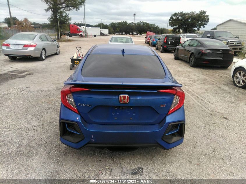 2020 Honda Civic Si Sedan VIN: 2HGFC1E57LH703446 Lot: 37974734