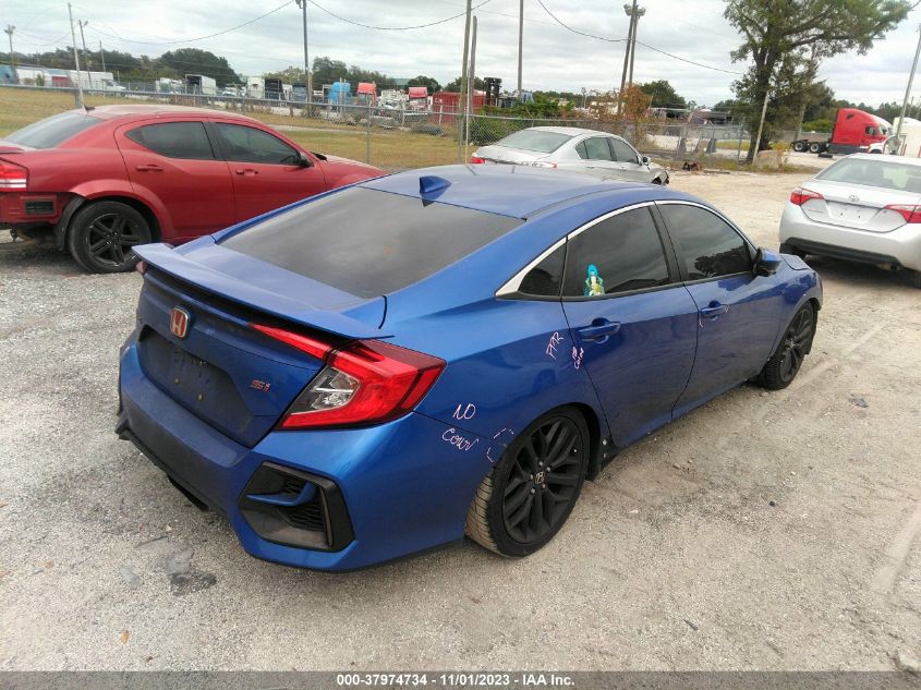 2020 Honda Civic Si Sedan VIN: 2HGFC1E57LH703446 Lot: 37974734