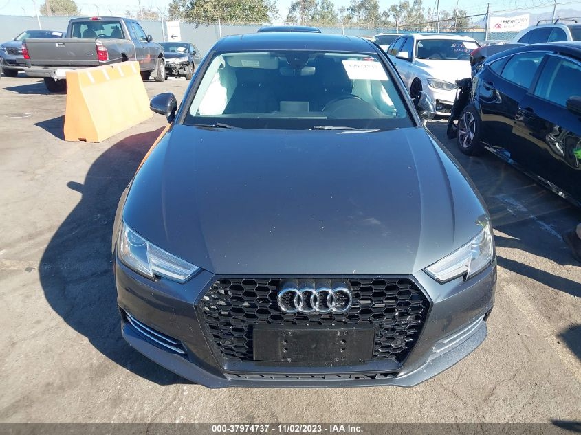 2017 Audi A4 2.0T Ultra Premium VIN: WAUGMAF4XHN055246 Lot: 37974737