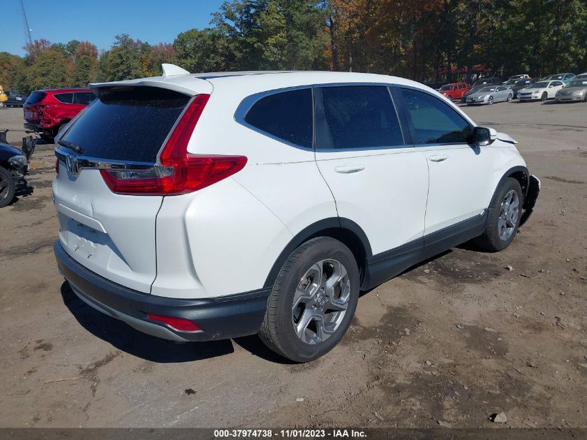 2019 Honda Cr-V Ex-L VIN: 7FARW1H83KE031807 Lot: 37974738