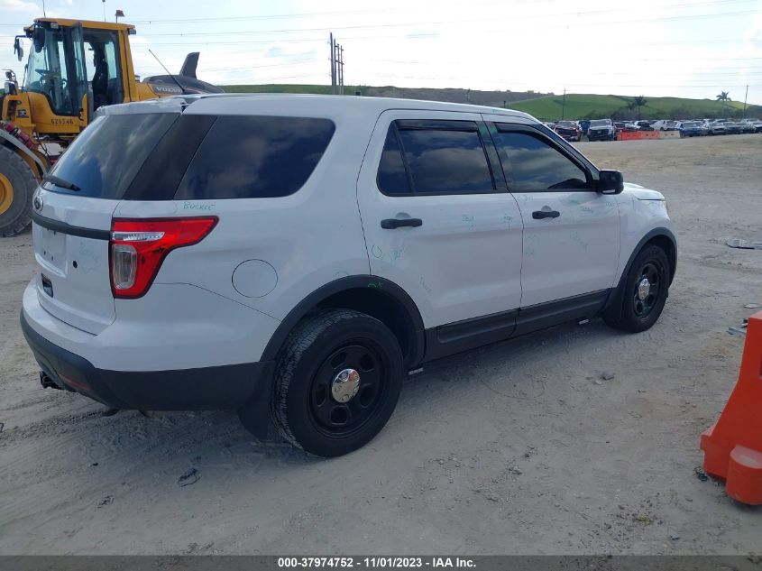 2014 Ford Utility Police VIN: 1FM5K8AR9EGB54597 Lot: 37974752