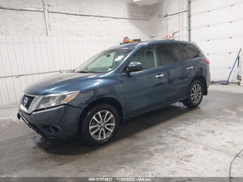 2014 Nissan Pathfinder S VIN: 5N1AR2MM6EC608142 Lot: 37974827