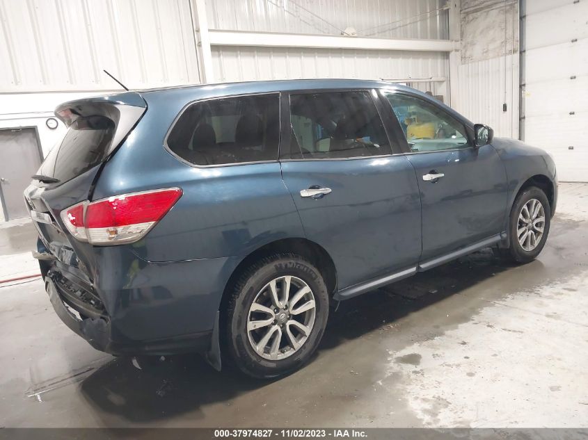 2014 Nissan Pathfinder S VIN: 5N1AR2MM6EC608142 Lot: 37974827