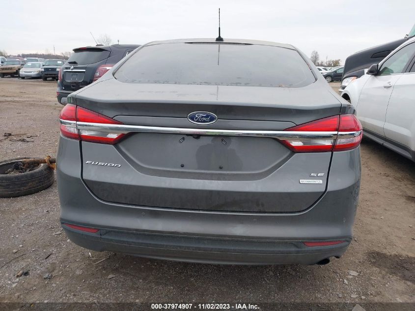 2017 Ford Fusion Se VIN: 3FA6P0HD3HR236589 Lot: 37974907