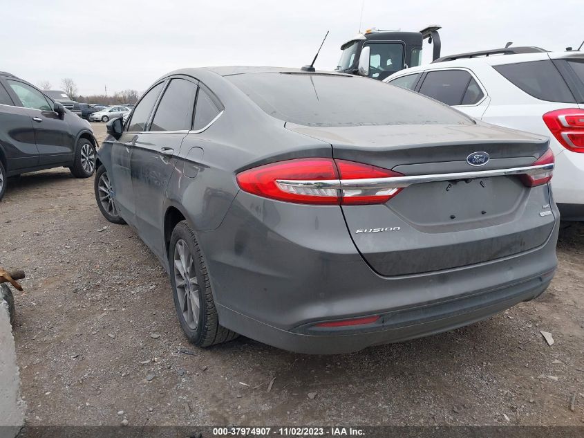 2017 Ford Fusion Se VIN: 3FA6P0HD3HR236589 Lot: 37974907