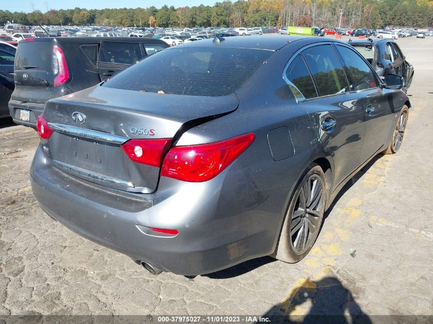 2015 Infiniti Q50 Sport VIN: JN1BV7ARXFM396099 Lot: 37975027