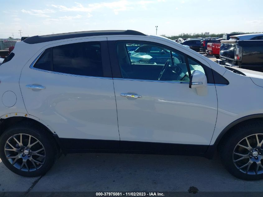 2019 Buick Encore Awd Sport Touring VIN: KL4CJ2SB0KB730495 Lot: 37975081