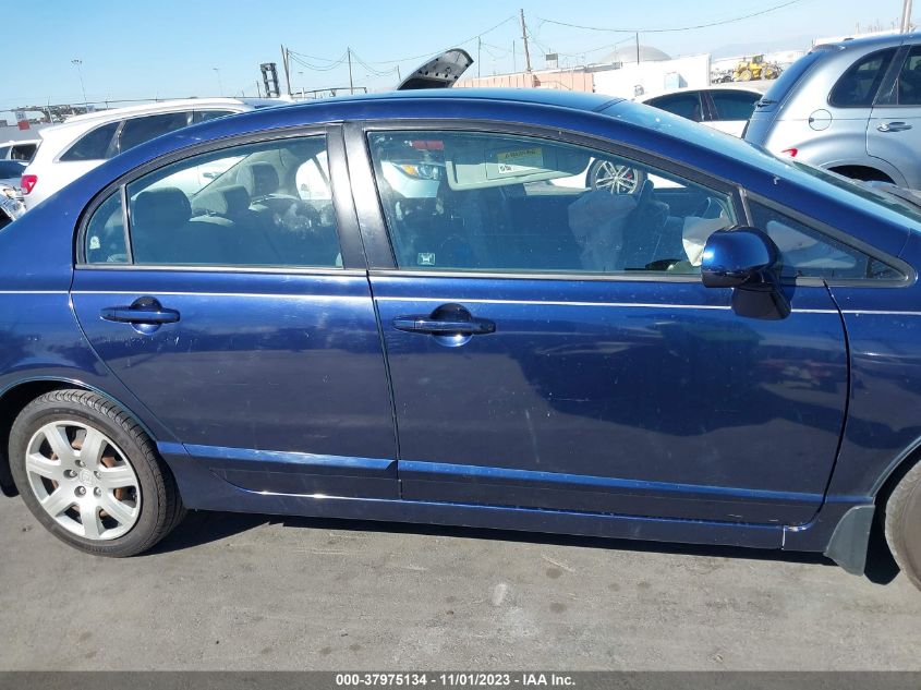 2009 Honda Civic Lx VIN: 2HGFA16579H504801 Lot: 37975134