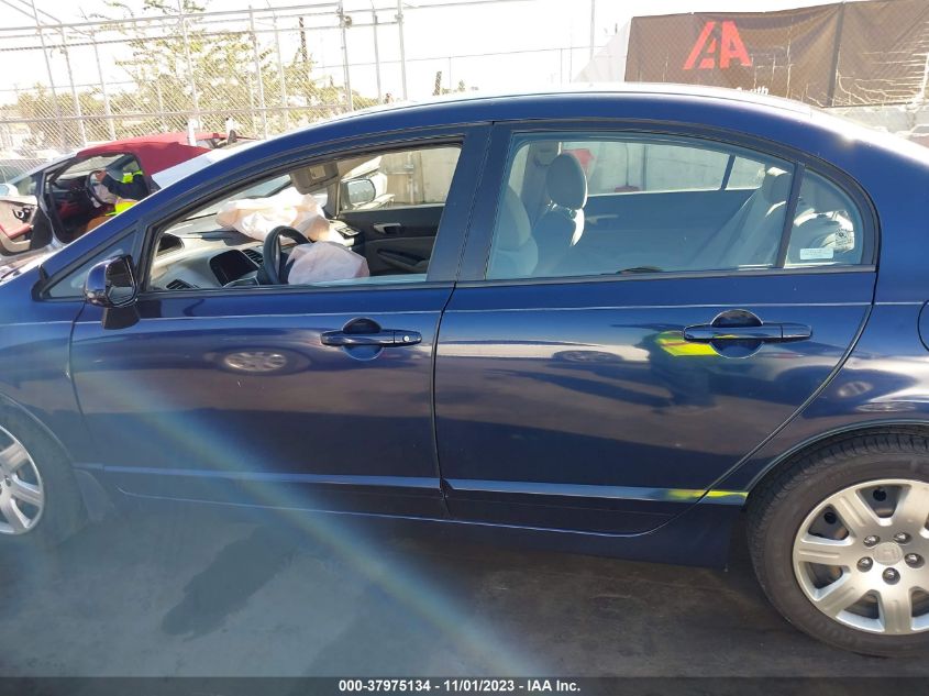 2009 Honda Civic Lx VIN: 2HGFA16579H504801 Lot: 37975134