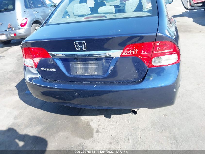 2009 Honda Civic Lx VIN: 2HGFA16579H504801 Lot: 37975134