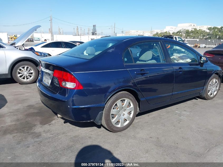 2009 Honda Civic Lx VIN: 2HGFA16579H504801 Lot: 37975134