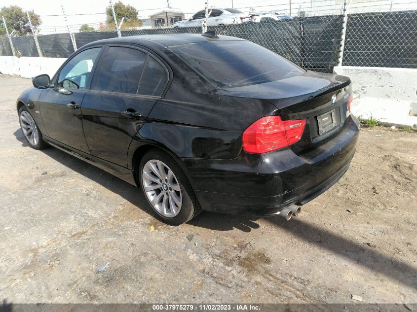 2011 BMW 328I VIN: WBAPH5G51BNM84396 Lot: 37975279