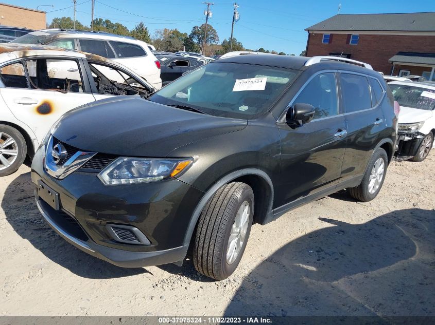 2016 Nissan Rogue Sv VIN: JN8AT2MV1GW143631 Lot: 37975324