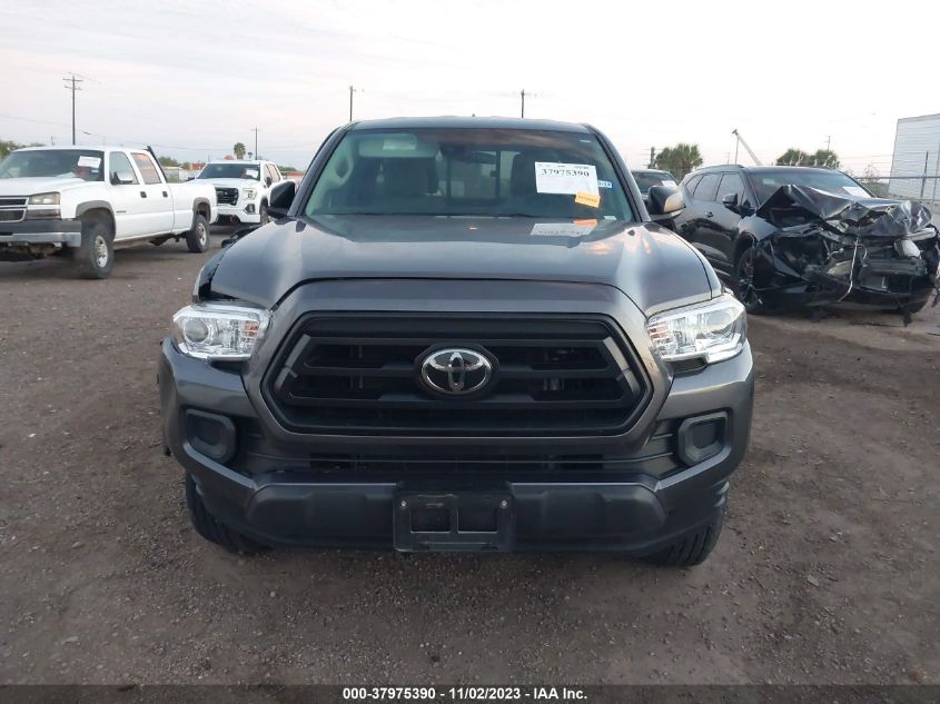 2021 Toyota Tacoma Sr VIN: 3TYRX5GN9MT010275 Lot: 37975390