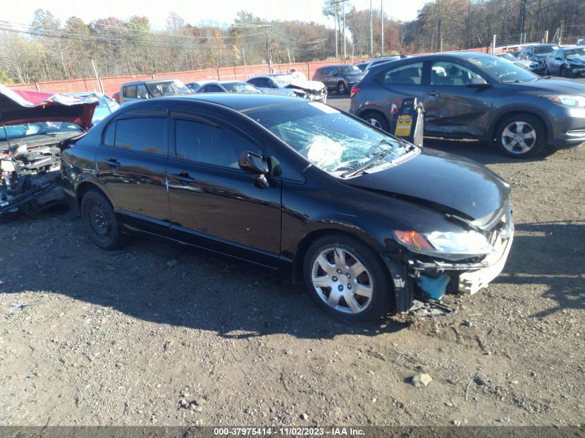 2008 Honda Civic Lx VIN: 1HGFA165X8L052599 Lot: 37975414