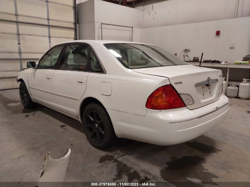 2000 Toyota Avalon Xl/Xls VIN: 4T1BF28B3YU045409 Lot: 37975558