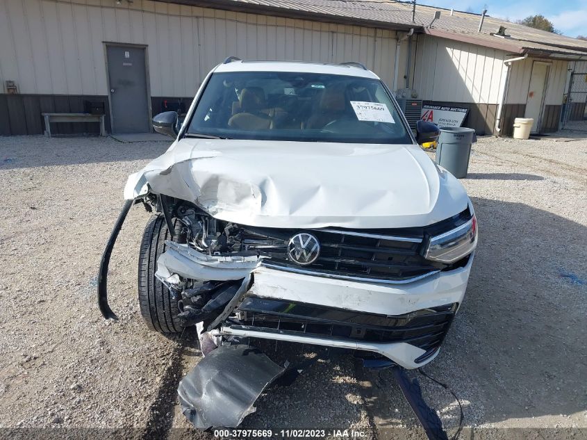 2022 Volkswagen Tiguan 2.0T Se R-Line Black VIN: 3VVCB7AXXNM148058 Lot: 37975669